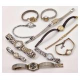 10 Vintage Ladies: Helbros, Bulova, Lucerne, Timex