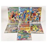 (7) Marvel Comics Fantastic Four 1990's