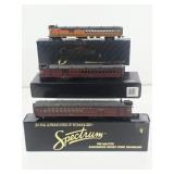 3 Spectrum Bachmann HO Gauge Train Cars