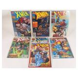 (7) Marvel Comics X-Men 1990's