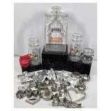 Seyfertï¿½s Pretzel Jar, M&M Jars & Cookie Cutters