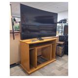 Samsung 65-in Curved Screen TV & Stand