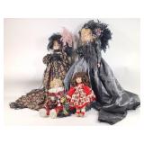 6 Dolls: Clown, Asian Treasures & More