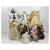 Collection of Angel Christmas Tree Toppers