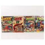 Marvel Comics Daredevil 1968 & '78, Thor 1981