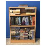 Bookcase, Books: James Patterson, Stuart Woods