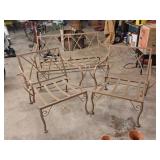 3-Piece Metal Patio Set