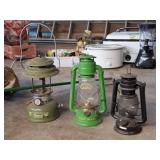 Sears Lantern, Green Eagle John Deere Lantern E20