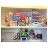 Disney VHS Movies, Vintage Games, Books