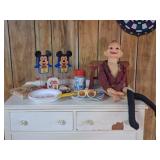 Vintage Toys: Howdy Doody, Mickey Mouse Banks