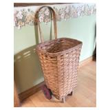 Antique Basket Cart