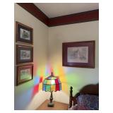 Stained Glass Lamp, Daugherty Art Prints