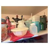 Tupperware Storage Containers, Sunbeam Bread Maker