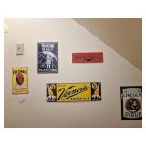 5 Enamel Signs: Morton Salt, Vernor's