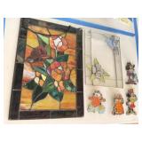 Stained Glass Art, Garfield & Disney