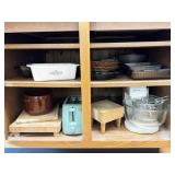 Pyrex, Corningware, Stand Mixer, Cutting Boards