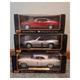 (3) Maisto Die-Cast; Mercedes, Chevelle