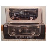 Die-Cast: 1938 Cadillac, 1934 Packard