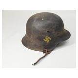 WWII German M42 Combat Helmet w/ German Symbol