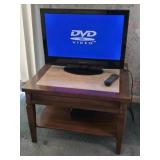 Dynex TV w/ Built in DVD Player, End Table