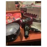 Paper Towels, Hot Curlers, Bathroom Scale