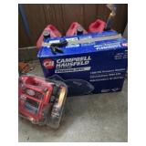(3) Gas Cans, Campbell Hausfeld Pressure Washer