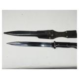 German WWII Combat K98 Bayonet, Frog & Scabbard