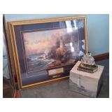 Thomas Kinkade Print, Harbour Lights Lighthouse
