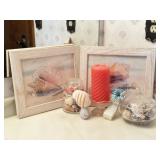 Art Prints, Seashells, Fan, Heater