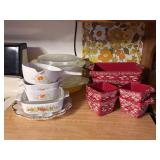 Temp-Tations Bakers, Corningware, Pyrex, Anchor