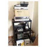 NEW Memorex Turntable, VHS Players, Radios, Cart