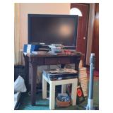 Sony 32in TV, LG VCR/DVD Player, Disney VHS
