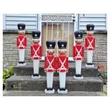 (16) Christmas Toy Soldier Blow Molds