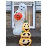 General Foam Blow Molds: Ghost & 3-Tier Pumpkins