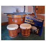 Bongos, WFL Snare Drum, Creative Playthings
