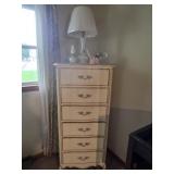 Dixie French Provincial Lingerie Chest, Lamp