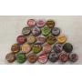 25 VINTAGE BOTTLE CAP ASSORTED