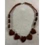 LADIES JEWELRY-NECKLACE/WOOD