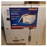 STORAGE BOXES-NEW/CHECK OUT THE PIC