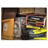 ITEMS FROM THE DESK DRAWER-CHECK OUT THE PIC