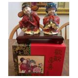 ORIENTAL DESIGN FIGURES-IOB/CHECK OUT THE PIC