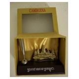 SOUVENIR PEN HOLDER-CAMBODIA
