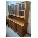 70ï¿½ wide teak wood 2 piece