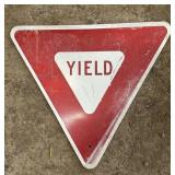 ALUMINUM STREET/ROAD SIGN-"YIELD"