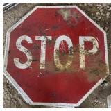 ALUMINUM STREET/ROAD SIGN-"STOP"