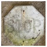 ALUMINUM STREET/ROAD SIGN-"STOP"