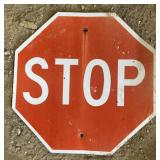 ALUMINUM STREET/ROAD SIGN-"STOP"
