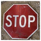 ALUMINUM STREET/ROAD SIGN-"STOP"