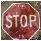 ALUMINUM STREET/ROAD SIGN-"STOP"