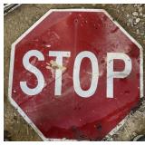ALUMINUM STREET/ROAD SIGN-"STOP"